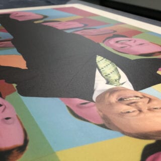 Digital Direct colour printing onto metal sheets
